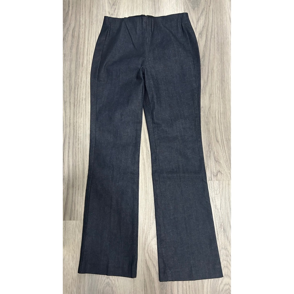 Rag & Bone New York Dark Indigo Flare Leg Denim Trousers Size 2 Made in USA